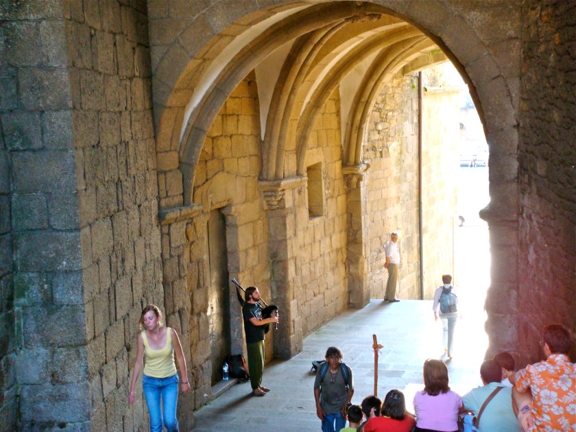 Pazo de Xelmírez, Santiago de Compostela, España.